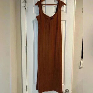 L*Space- Celine Dress Brown Size XL